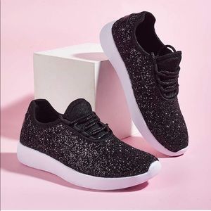 roxy rose glitter shoes